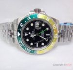 Rolex GMT-Master II  40 Watch Yellow Green Ceramic Bezel Jubilee Strap